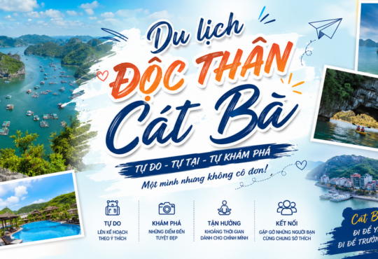 Du lịch độc thân Cát Bà